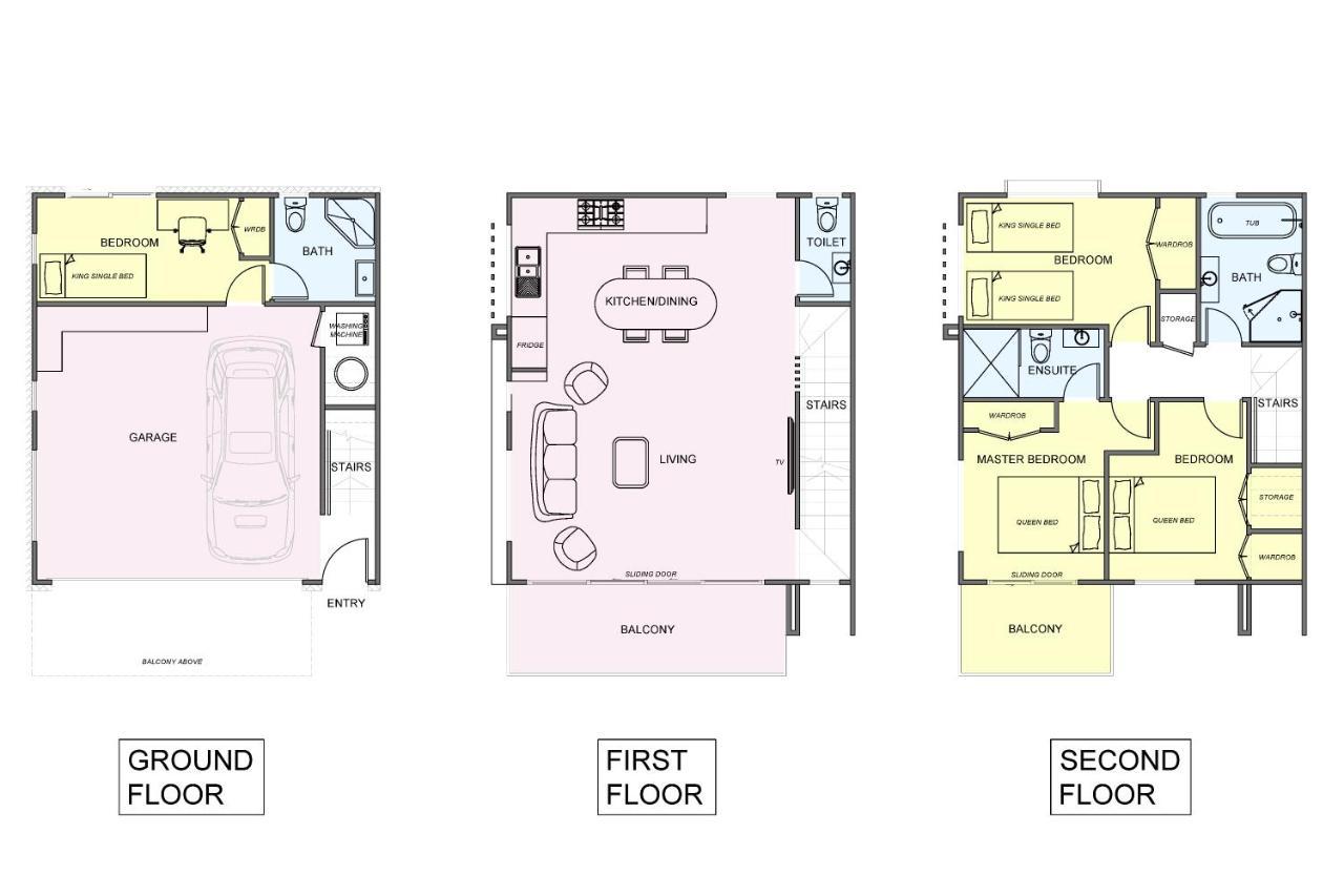 Appartamento Luxury Brand New Designer Living Auckland Esterno foto